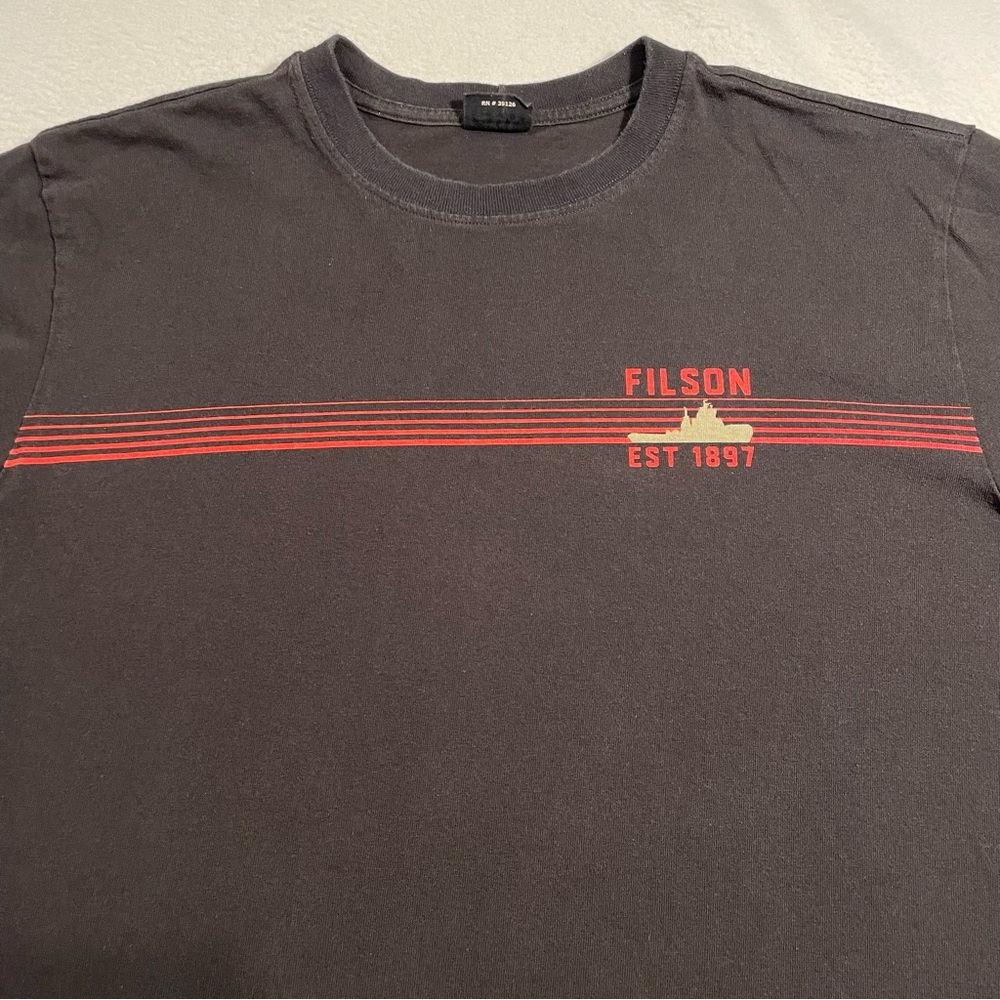 Filson Mens Outfitter T Shirt Size Large